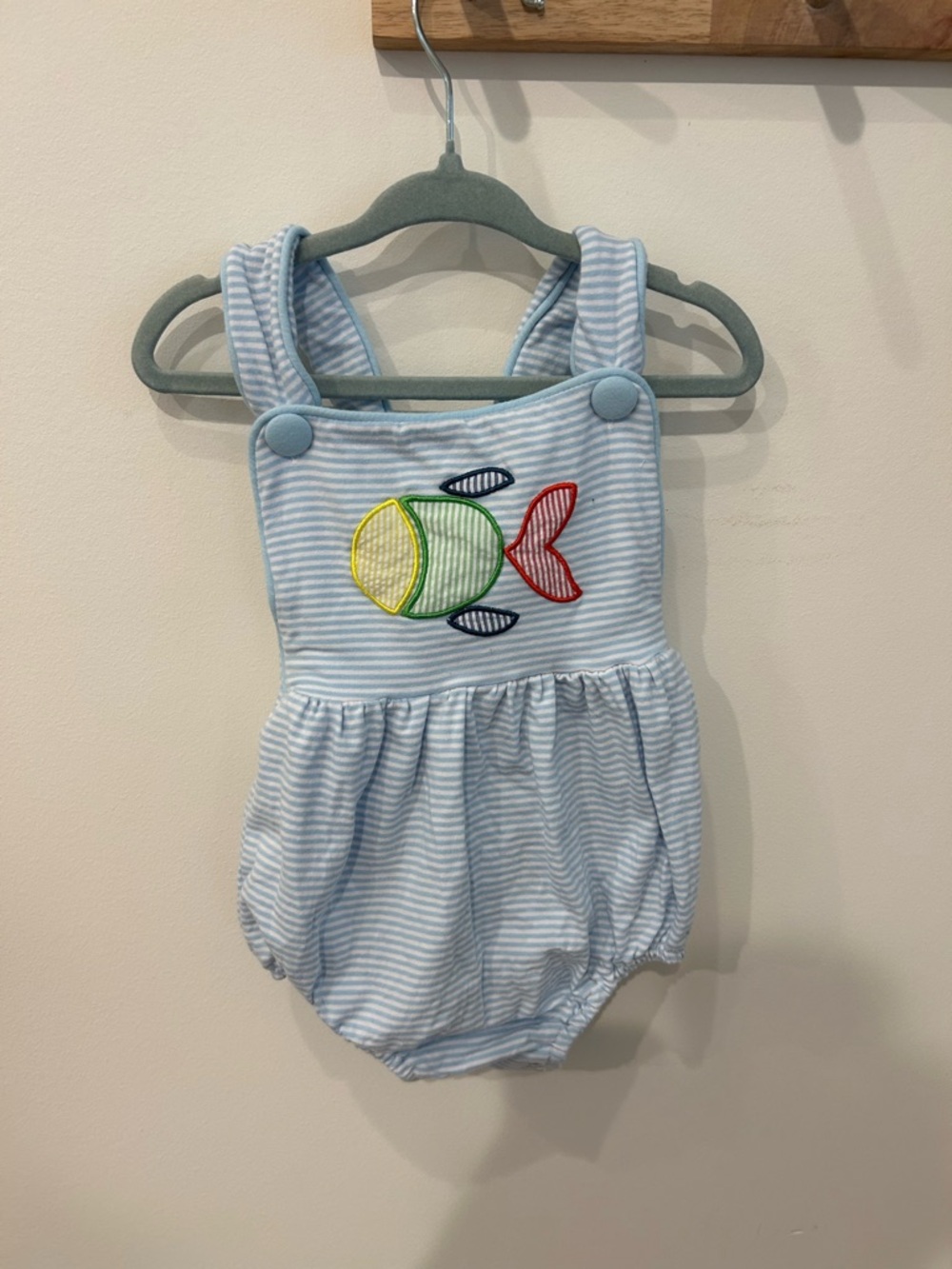 Stitchy Fish Romper